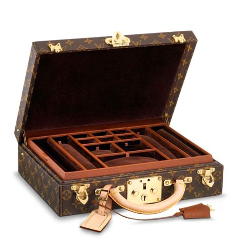 louis vuitton travelling box|Louis Vuitton jewellery box.